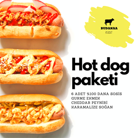 Efsanelerle Hot Dog Paketi